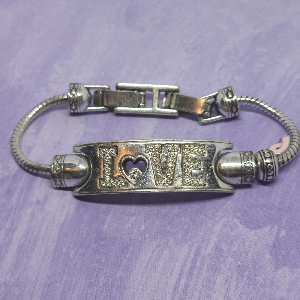 Brighton Silver Love bracelet